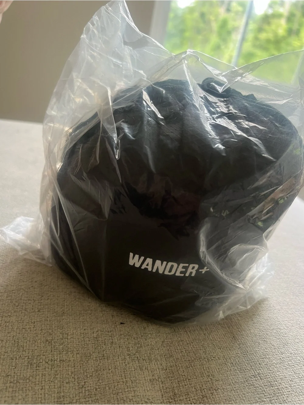 Wander Gray Travel Neck Pillow with Free Carry Bag